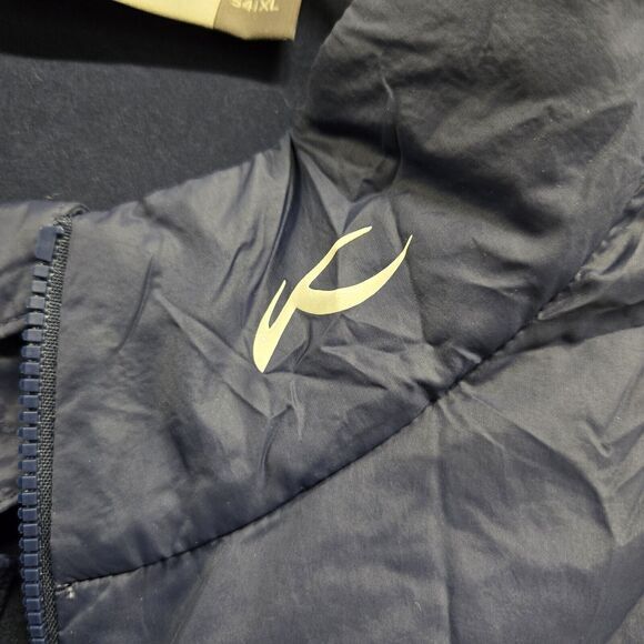 KJUS Mens Radiation Vest Golf Blue Size 54 XL WCAS Company Logo - Picture 6 of 10